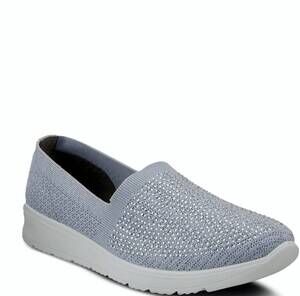 NEW FLEXUS women's century slipon shoe in grey